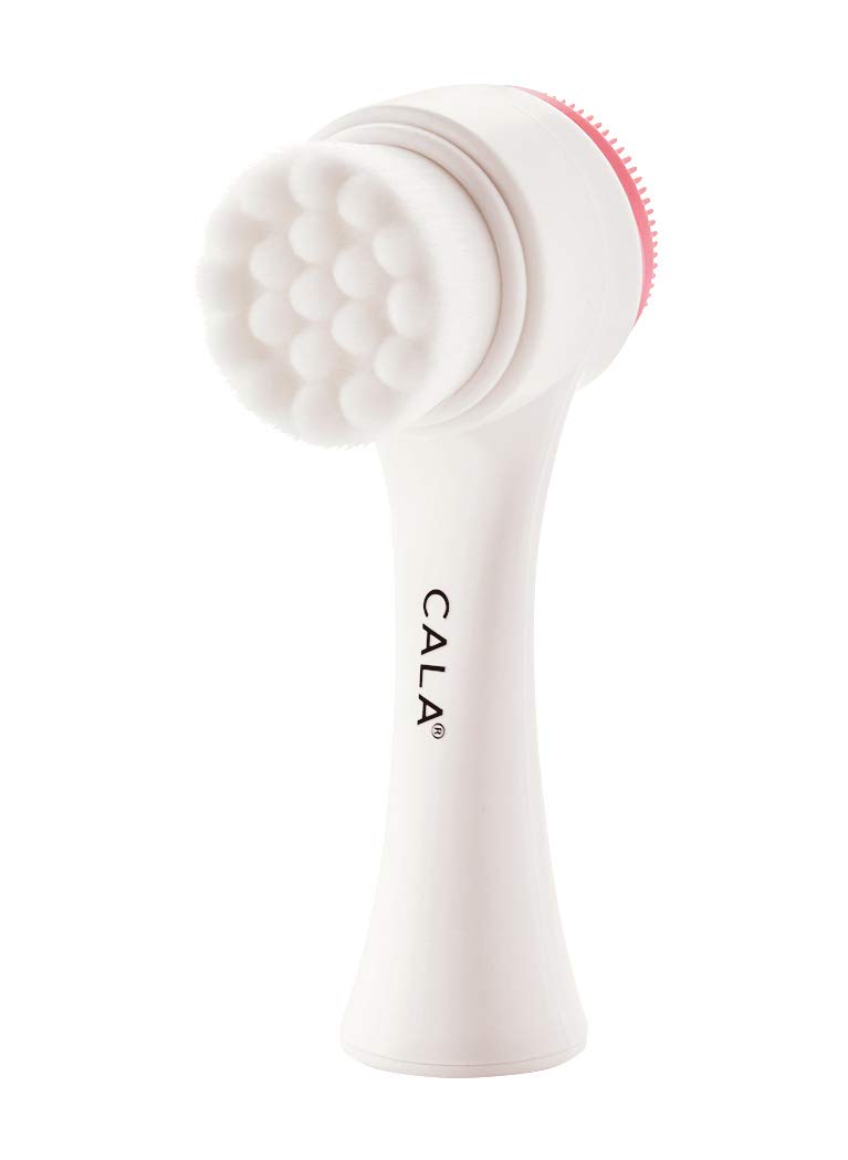 Cala Dual-action Pink Facial Cleansing Brush forSensitive Skin Daily Deep Cleaning
| Cala Dual-action Pink Facial Clean