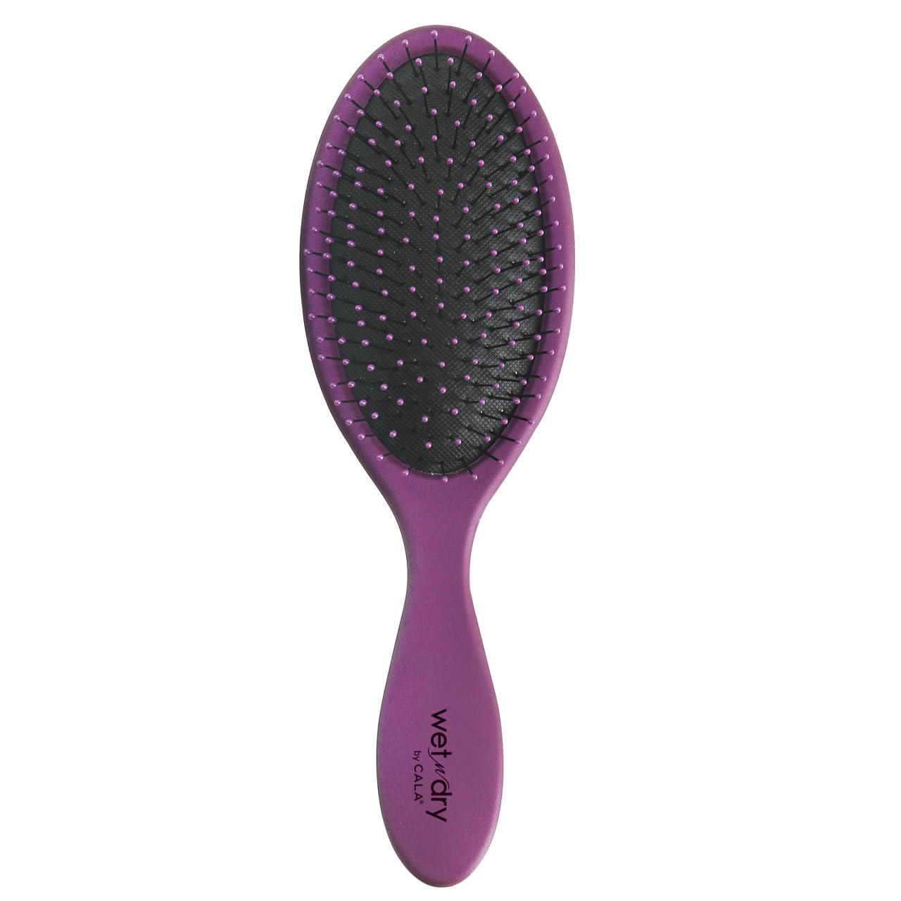 Cala Wet-n-dry Purple Hair Brush for Professionals with Fine Tooth Texture and Smooth Finish_best Salon Tool for Styling
