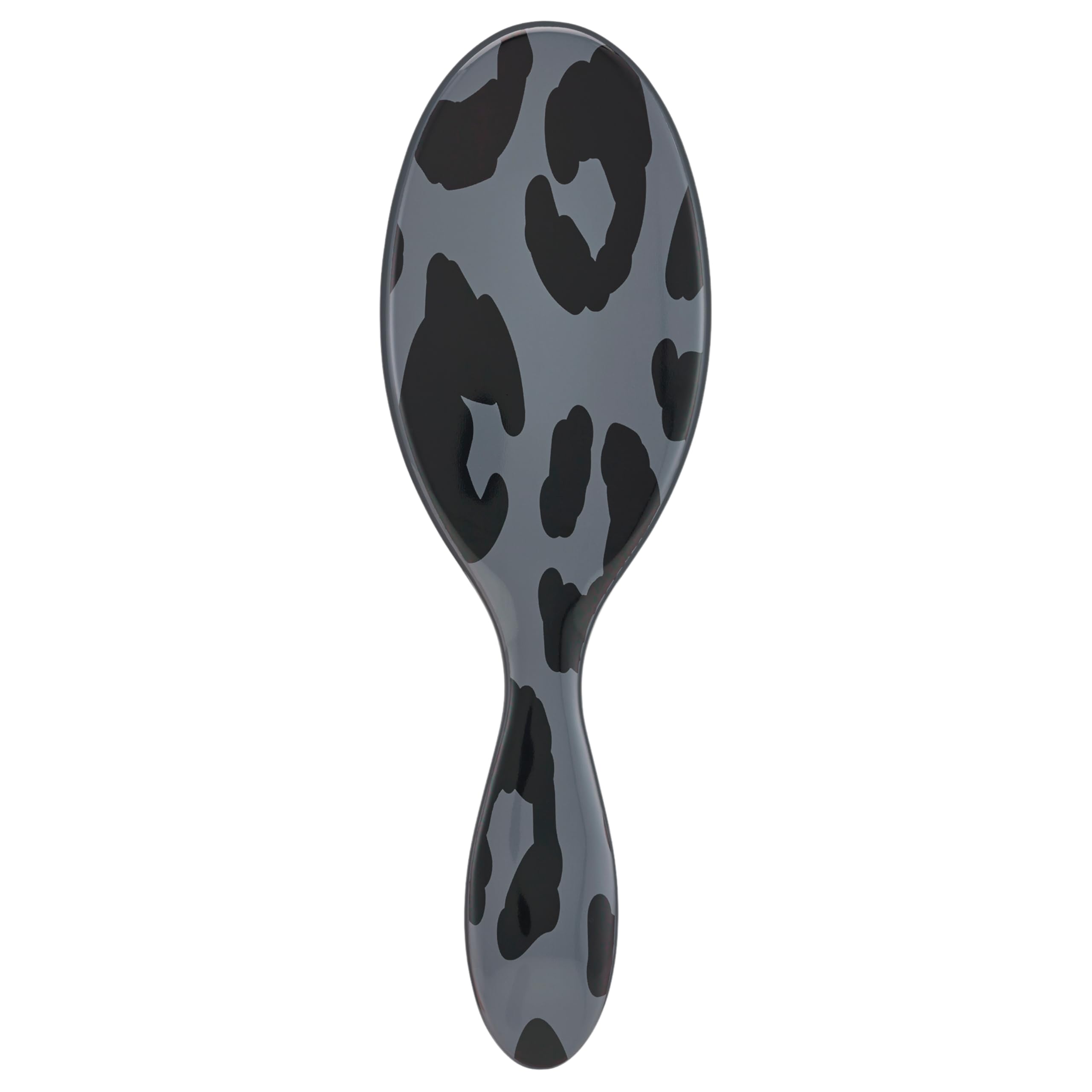 Wet Brush Original Detangler Hair Brush - Dark Gray Leopard (Safari), Ultra-Soft IntelliFlex Bristles, Detangling Bristl